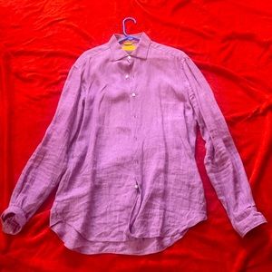 Hickey Freeman 100 percent linen